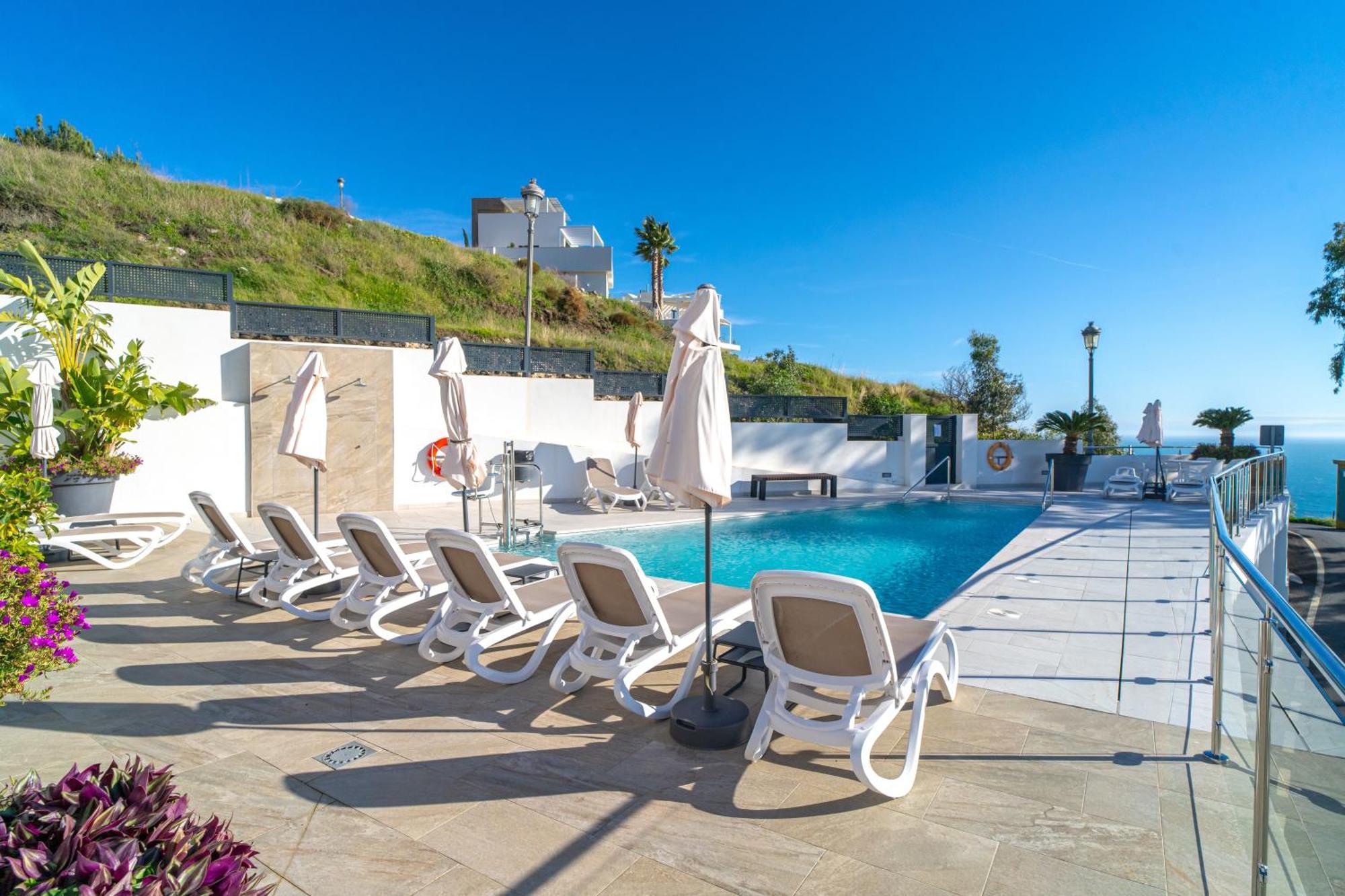 Апартаменты Penthouse Balcon Del Mar 121 Casasol Нерха Экстерьер фото
